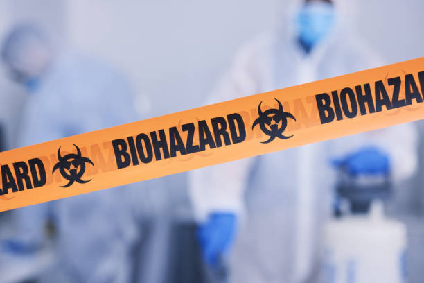 Professional Biohazard Cleanup technician working in Hagerstown, MD